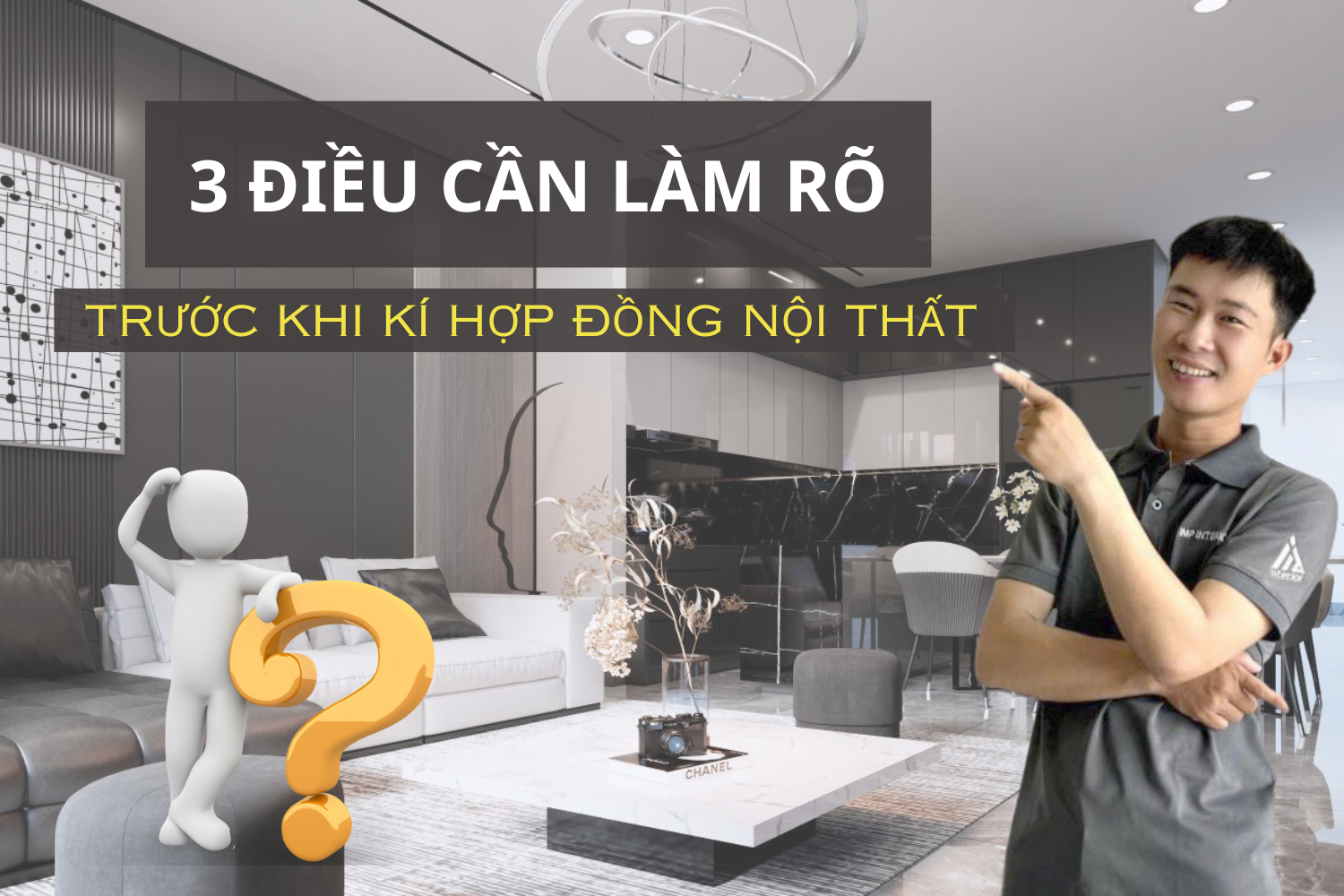 3 ĐIều cần làm trước khi ký hợp đồng thiết kế