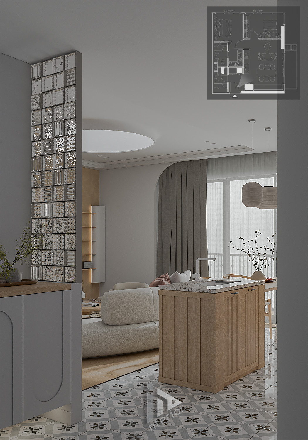 Thiết kế nội thất căn hộ Fil More - Nội thất IMP